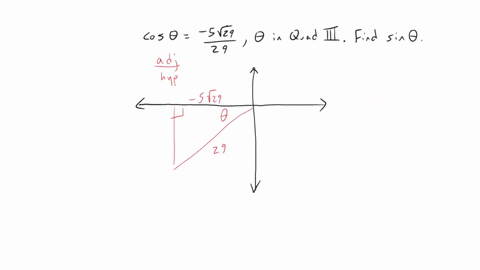 given-that-cos52929-and-is-in-quadrant-iii-what-is-sin-give-your-answer-as-an-exact-fraction-with-a-radical-if-necessary-10319