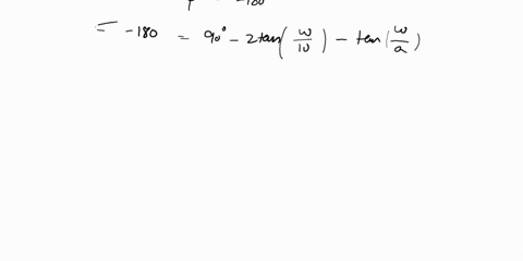 e84-the-frequency-response-for-a-process-of-the-form-ks-gs-sas220s100-is-shown-in-figure-e84determine-k-and-a-by-exam-ining-the-frequency-response-curves-20logg-20-loggdb-mp-20-figure-e84-bo-94854