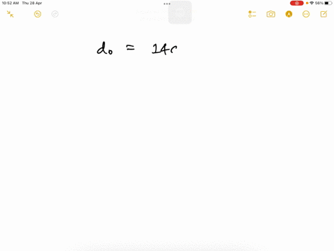 a-convex-mirror-has-an-object-14-cm-from-the-mirror-and-the-image-appears-to-be-7-cm-behind-the-mirror-what-is-the-focal-length-of-the-mirror-express-your-answer-in-whole-number-no-unit-requ-41062