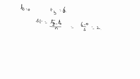 the-velocity-in-meters-per-second-for-a-particle-traveling-along-the-axis-is-given-in-the-table-use-a-right-riemann-sum-with-3-subintervals-of-equal-length-to-find-the-distance-traveled-from-84917