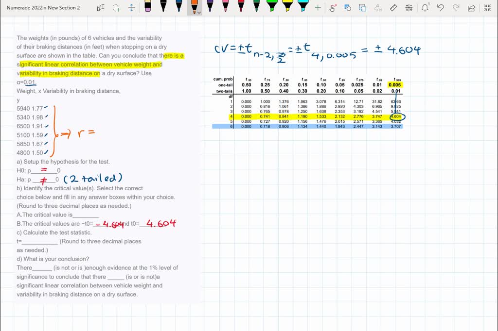 solved-exercise-stotement-broking-distances-wet-surtace-weights