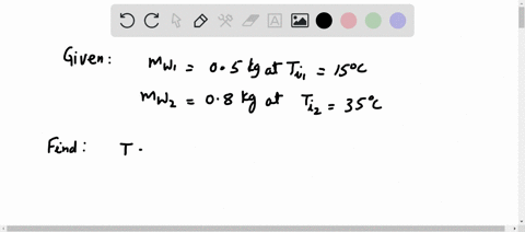 water-with-a-mass-of-0500-kg-at-150c-is-mixed-with-0800-kg-of-water-at-350c-what-is-the-final-temperature-tf-of-the-mixture-95436