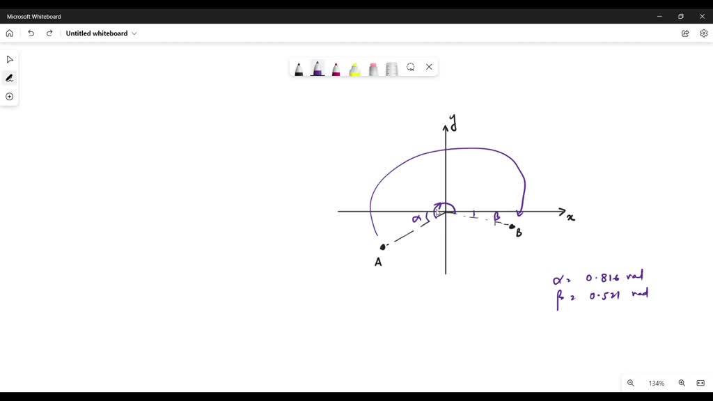 SOLVED: An Object Moved Clockwise Along A Circular Path From Position A ...