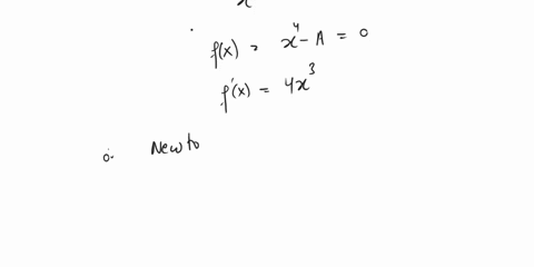 please-write-clearly-will-fully-detailed-steps-question115-marks-a-derive-the-newtons-iterative-formula-for-finding-the-fourth-root-of-positive-numberaiea-5-b-use-the-iterative-formula-obtai-85394