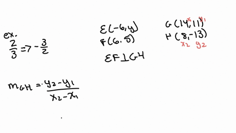 given-e-6y-f6-5-g1411-and-h8-13-find-the-value-ofy-so-that-ef-_-gh-75728