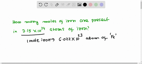 how-many-moles-of-iron-are-present-in-315-x-1024-atoms-of-iron-a-523-moles-b-190-moles-c-292-moles-d-0523-moles-e-190-1048-moles-91406