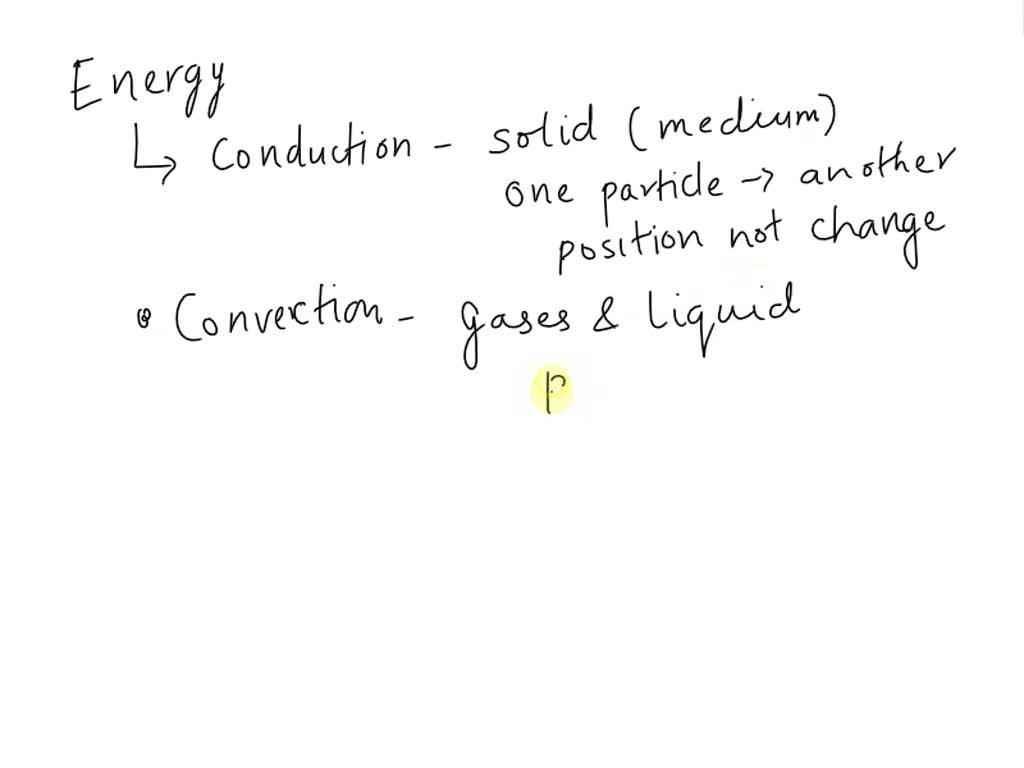 SOLVED Which of the following forms of energy transfer can occur in a