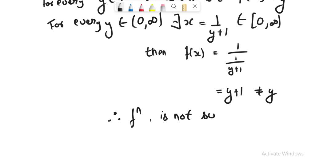 Solved: Mld Id Card 5. Classify The Given Mapping Y: A-> B By Checking 