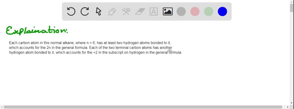 SOLVED: none Answer: Question 3: How many hydrogen atoms are connected ...