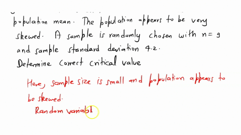 you-want-to-calculate-a-90-confidence-interval-for-the-population-mean-the-population-appears-to-be-very-skewed-a-sample-is-randomly-chosen-with-n-9-and-a-sample-standard-deviation-of-42-det-49854