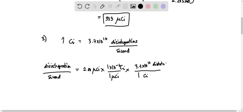 Solved Conversions The Recommended Dosage Of Iodine 131 For