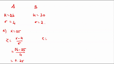 times-for-a-surgical-procedure-are-normally-distributed-there-are-two-methods-method-a-has-a-mean-of-26-minutes-and-a-standard-deviation-of-4-minutes-while-method-b-has-a-mean-of-30-minutes-56278