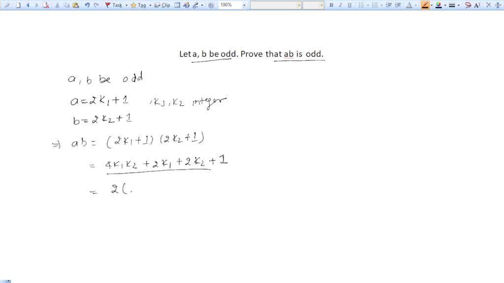 SOLVED: If A Is Odd And Ab=ac [12], Does B=c [12]?