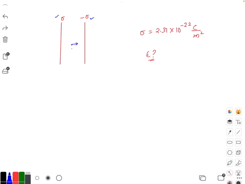 two-large-thin-metal-plates-are-parallel-and-close-to-each-other-on-their-inner-faces-the-plates-have-excess-surface-charge-densities-of-opposite-signs-and-magnitude-231-10-22-cm2-what-is-the-magnitud