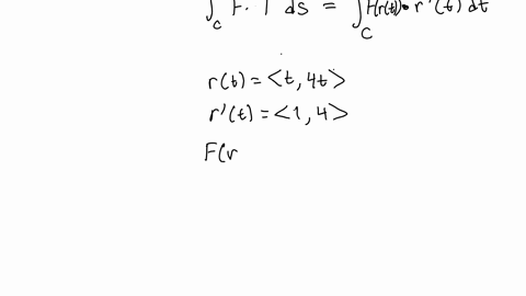 evaluate-the-integral-given-the-vector-field-and-oriented-curve