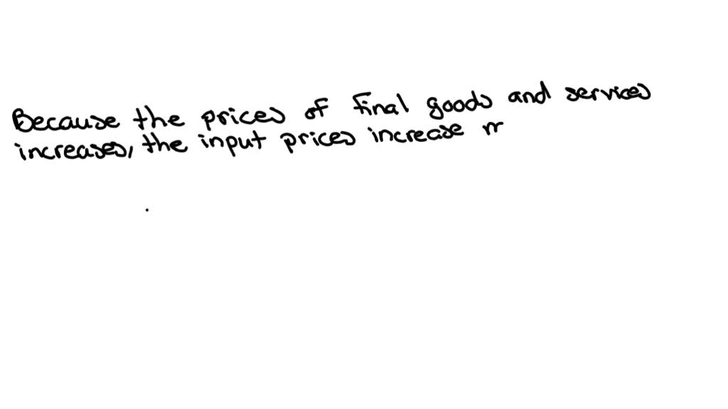SOLVED The short run aggregate supply curve rise more slowly. has a