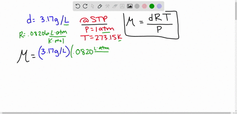 the-density-of-a-certain-gaseous-fluoride-of-nitrogen-is-317-gl-at-stp-calculate-the-molar-mass-of-this-fluoride-determine-its-molecular-formula-21906