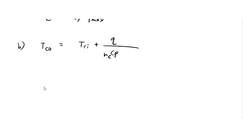 SOLVED: A concentric tube heat exchanger uses water, which is available ...