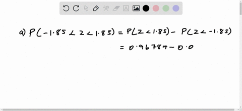 1-calculate-the-area-under-the-normal-curve-that-lies-between-the-given-values-of-z-a-z-185-and-z-185-b-z-0-and-z-237-c-z-277-and-z-096-63282