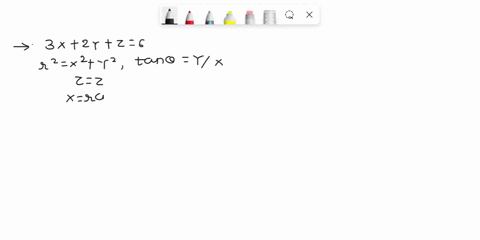 write-the-equations-in-cylindrical-coordinates_-a-3x-2y-2-6-b-2x2-2y2-2-5-60978