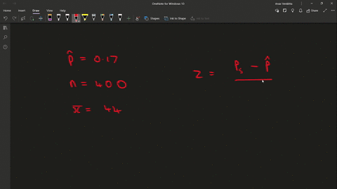 calculate-the-z-test-statistic-for-a-hypothesis-test-in-which-the-null-hypothesis-states-that-the-population-proportion-p-equals-017-if-the-following-sample-information-is-present-n400-x44-zenter-your