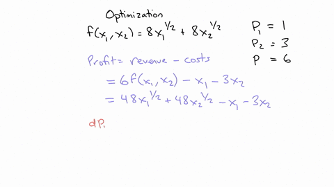 a-competitive-firms-production-function-is-fx1x28x1128x212-the-price-of-factor-1-is-1-and-the-price-of-factor-2-is-3-the-price-of-output-is-6-what-is-the-profit-maximizing-quantity-of-output-44316