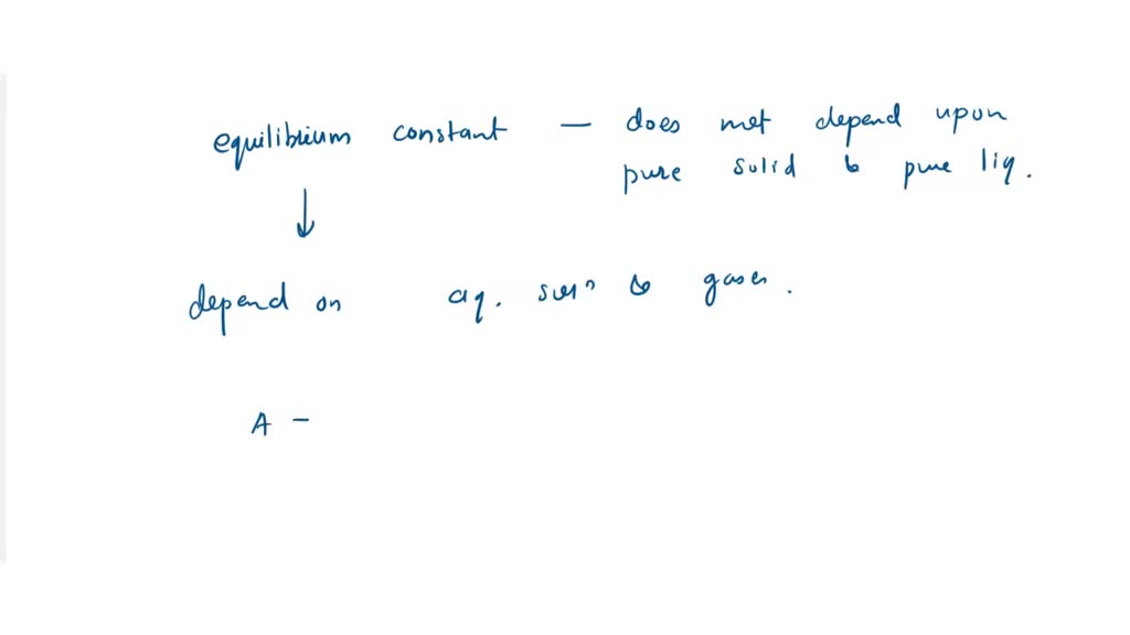 SOLVED: Consider the equilibrium reaction: 3A + B = 2C Write the ...