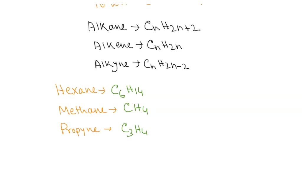 Solved Determine The Molecular Formula For The Following Hydrocarbons A Hexane B Methane C 3616