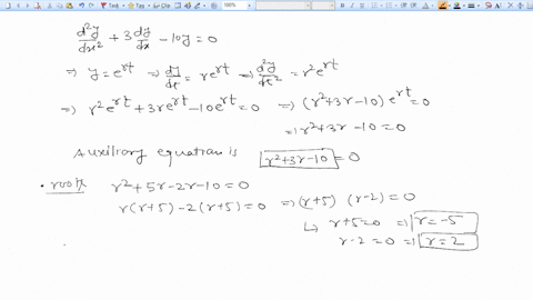 point-the-differential-equation-3-10y-o-has-auxiliary-equation-with-roots-therefore-there-are-two-fundamental-solutions-use-these-to-solve-the-ivp-3-10y-0-dz2-0-0-34315