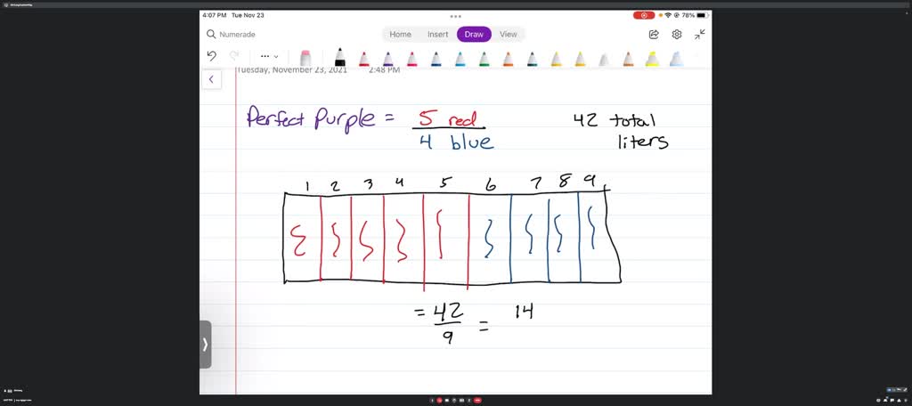 SOLVED: Perfect Purple paint is made by mixing red and blue paint in a ...