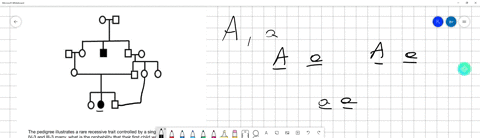 the-pedigree-illustrates-a-rare-recessive-trait-controlled-by-a-single-gene-if-individuals-iv-3-and-iii-3-marry-what-is-the-probability-that-their-first-child-would-be-affected-by-this-trait-07237