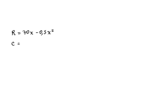 find-the-number-of-units-that-must-be-produced-and-sold-in-order-to-yield-the-maximum-profit-given-the-following-equations-for-revenue-and-cost-hint-profit-retail-cost-rx-7ox-05x-cx-4x-06646
