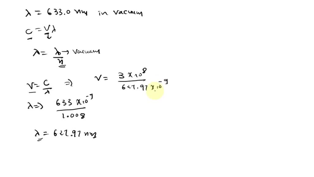 SOLVED A diagnostic device uses a bright red laser light to illuminate