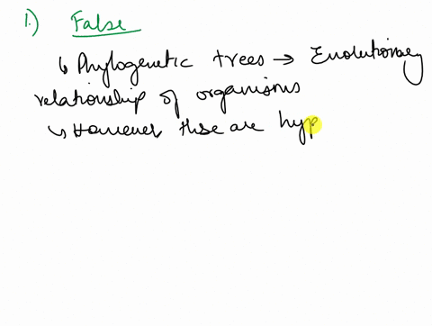 1-true-or-false-evolutionary-tree-diagrams-demonstrate-with-100-accuracy-exactly-how-a-group-of-organism-evolved-and-exactly-how-they-are-relatedthey-are-not-a-hypothesis-and-they-will-never-03944