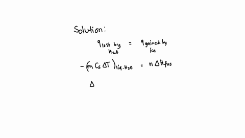 an-85-g-ice-cube-is-placed-into-255-g-of-water-calculate-the-temperature-change-in-the-water-upon-3-17198