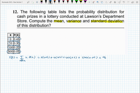 12-the-following-table-lists-the-probability-distribution-for-cash-prizes-in-a-lottery-conducted-at-lawsons-department-store-compute-the-mean-variance-and-standard-deviation-of-this-distribu-14768