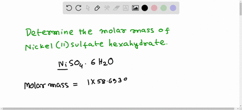 determine-the-molar-mass-of-nickelii-sulfate-hexahydrate-provide-an-answer-to-two-decimal-places-07011