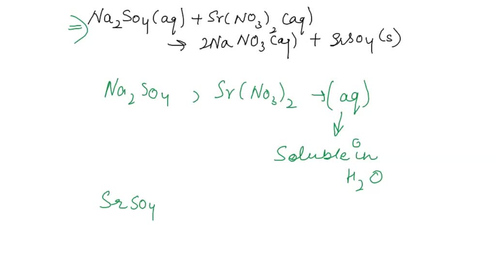 SOLVED The following chemical equation, Ca(NO3)2(aq) + Na2C2O4(aq