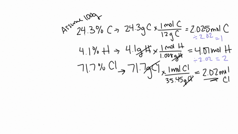 2-an-unknown-gas-with-the-percent-composition-243-c-4-1-h-and-717-cl-occupies-a-volume-of-315-l-at-a-pressure-of-121-kpa-and-a-temperature-of-83-c-a-what-is-the-empirical-formula-of-the-unknown-gas-i