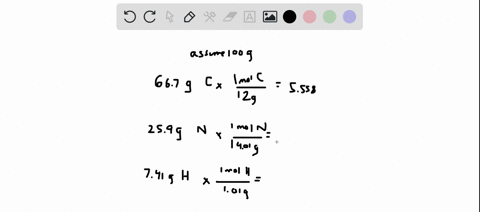 the-composition-of-a-compound-was-found-to-be-667-c-259-n-and-741-h-by-mass-what-is-the-empirical-formula-for-the-compound-if-the-molar-mass-was-determined-to-be-1080-g-what-is-the-molecular-formula-2