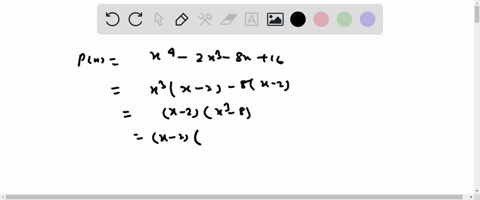 factor-the-polynomial-and-use-the-factored-form-to-find-the-real-zeros-enter-your-answers-as-a-comma-separated-list-enter-all-answers-including-repetitions-px-x4-2x3-8x-16-x-96248