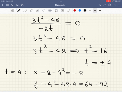 find-the-points-on-the-curve-where-the-tangent-is-horizontal-or-vertical-if-you-have-a-graphing-device-graph-the-curve-to-check-your-work-enter-your-answers-as-a-comma-separated-list-of-orde-13995
