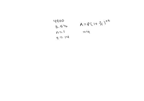 a-principal-of-4900-is-invested-at-35-interest-compounded-annually-how-much-will-the-investment-be-worth-after-14-years-round-your-answer-to-the-nearest-dollar-18534