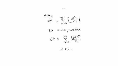 8-eulers-formula-using-the-maclaurin-series-for-fx-e-we-can-show-euler-formula-cos-isin-i0-i-02n-i01-2-2n-w-2n2l-onn-ems-etenent-proof-distribute-the-powers-to-complete-the-prool-use-eulers-95113