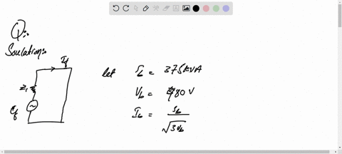 a-3-phase-375-kva-480v50-hz-wye-connected-alternator-has-an-equal-positive-and-negative-sequence-reactance-of-10-find-the-symmetrical-fault-current-if-a-3-phase-fault-occurs-at-the-alternato-94134