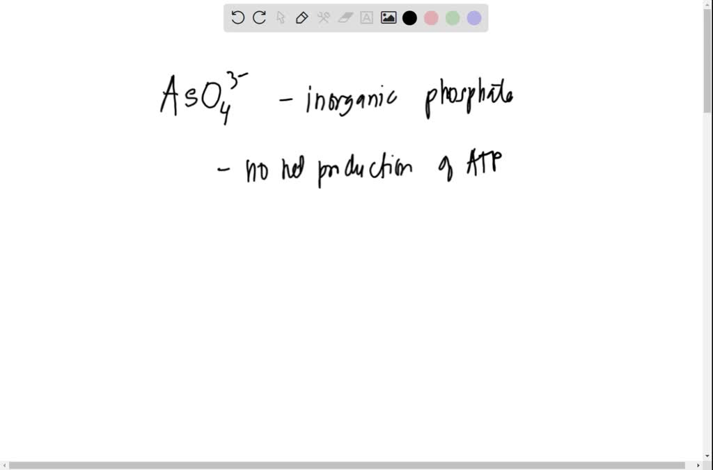 SOLVED 'Because of the position of arsenic in the periodic table