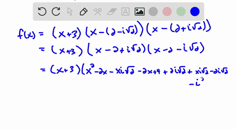 find-the-third-degree-polynomial-function-with-real-coefficients-that-has-3and-2-_-ivz-as-zeros-and-f-1-66-88225