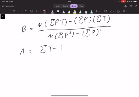 a-student-measures-the-pressure-p-of-a-gas-at-five-different-temperatures-t-keeping-the-volume-v-fixed-his-results-are-shown-belowbegintabularllrlll-pressure-p_imathrmmm-of-mathrmhg-79-182-85-88-90-te