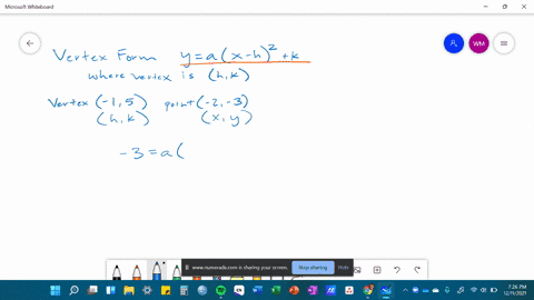 find-a-function-f-whose-graph-is-a-parabola-with-the-given-vertex-and-that-passes-through-the-given-point-vertex-15-point-2-3-80234