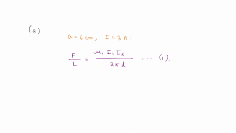two-parallel-wires-are-separated-by-a-600-cm-each-carrying-i-300-a-of-current-in-the-same-direction-a-what-is-the-magnitude-of-the-force-per-unit-length-between-the-wires-b-is-the-force-attr-81539